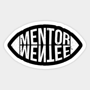 Vintage Mentor and Mentee Sticker